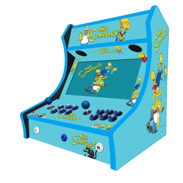 2 Player Bartop Arcade Machine -  The Simpsons